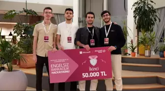 Düzce Üniversitesi Öğrencileri 'Gerçek Zamanlı İşaret Dili Çevirmeni' Projesiyle İkincilik Ödülü Kazandı