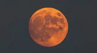 Antalya'da Kunduz Süper Dolunayı Görsel Şölen Sundı