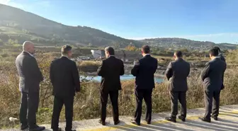 Bafra'da Kızılırmak Üzerine Stratejik Köprü Projesi Devam Ediyor