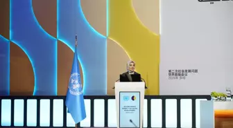 Bakan Göktaş, 2'nci Dünya Sosyal Kalkınma Zirvesi genel kuruluna hitap etti