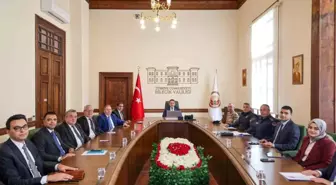 Bilecik'te Asayiş ve Güvenlik Toplantısı Yapıldı