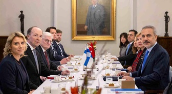 Dışişleri Bakanı Hakan Fidan, Finlandiya Parlamento Başkanı ile Görüştü