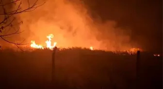 Adıyaman'da Sülüklü Göl'de Yangın Paniği