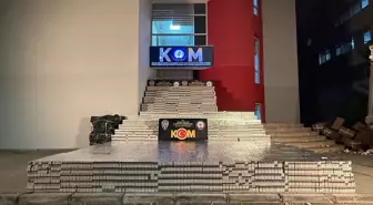 Adana'da Kaçak Sigara Operasyonu: 105 Bin Paket Ele Geçirildi