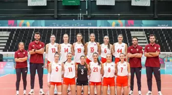 A Milli Kadın Voleybol Takımı, İran'ı 3-0 Mağlup Etti