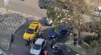 Ataşehir'de Trafik Kavgası: Sürücüler Yumrukla Saldırdı