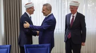 Hakan Fidan, Batı Trakya Türk Azınlığı Danışma Kurulu'nu Kabul Etti