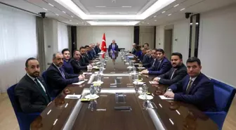 Bakan Fidan, MÜSİAD Genel Başkanı Özdemir'i kabul etti