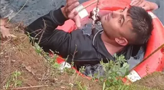 Antalya'da Suya Düşen Genç Kurtarıldı