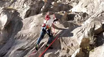 Erzurum'da Dağcılık Eğitimi İçin Zorlu Tırmanış Campı