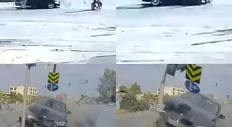 Adana'da Otomobil Motosiklete Çarptı: Sürücü Ağır Yaralandı