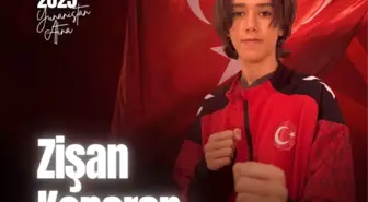 Köyceğiz'den Zişan Koparan Avrupa Taekwondo Şampiyonası'na Katılıyor