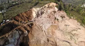 Ordu'daki Taş Ocağı Göçüğünde Çalışmalara Ara Verildi