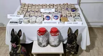 Hatay'da Uyuşturucu Operasyonu: 100 Bin Captagon Hap Ele Geçirildi