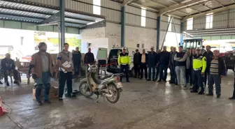 Aydın'da Traktör ve Motosiklet Sürücüleri için Trafik Güvenliği Eğitimi