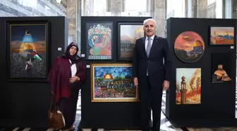 Numan Kurtulmuş, Sergiyi Ziyaret Etti