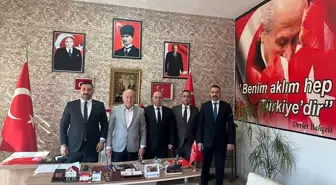 Türk Yerel Hizmet-Sen'den MHP Beypazarı İlçe Başkanlığına Ziyaret