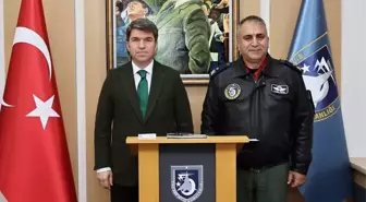 Amasya Valisi Önder Bakan, 5. Ana Jet Üs Komutanlığını Ziyaret Etti