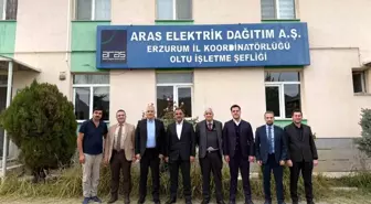 Aras EDAŞ Yönetimi Erzurum'da Saha Ziyaretleri Gerçekleştirdi