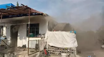 Hatay'da Müstakil Evde Yangın