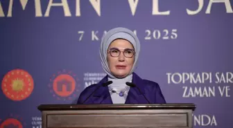 Emine Erdoğan, Topkapı Sarayı Saat Müzesi'nin açılışına katıldı