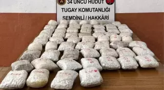 Şemdinli Sınırında Uyuşturucu Operasyonu: 32 Kilo Ele Geçirildi