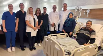 Tren yolculuğunda organ nakli için acil müdahale