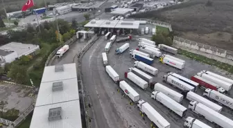 Edirne'de Tır Trafiği Tedbirlerle Hızlandırıldı