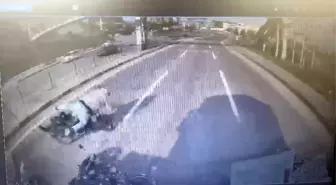 Karabük'te üst geçit yakınında zincirleme kaza: 2 motosiklet sürücüsü yaralandı