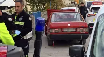 Kütahya'da sürücü, 'dur' ihtarına uymadı; kovalamaca sonrası yakalandı
