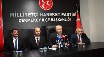 MHP Genel Başkan Yardımcısı Yönter, partisinin Çekmeköy İlçe Başkanlığını ziyaret etti Açıklaması