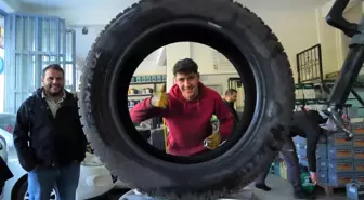 Muş'ta Kış Lastiği Uygulaması İçin Yoğunluk Başladı