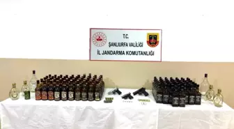 Şanlıurfa'da Kaçak Alkol ve Uyuşturucu Operasyonu