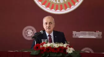TBMM Başkanı Kurtulmuş, gazetecilerle bir araya geldi: (1)