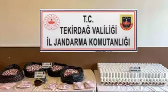 Tekirdağ'da Narkotik Operasyonunda 55 Bin Sentetik Ecza Ele Geçirildi