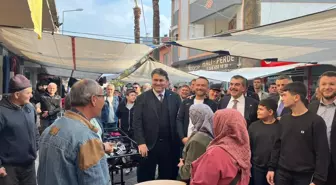 Milli Eğitim Bakanı Yusuf Tekin, Balıkesir'in Havran ilçesinde esnaf ve öğretmenlerle buluştu