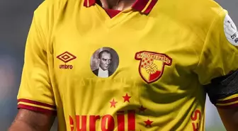 Göztepe'nin Atatürk portreli formasına beğeni yağıyor
