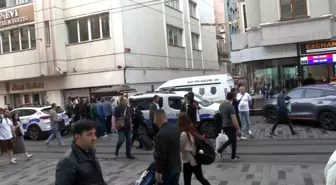 İstiklal Caddesi'nde Esnaflar Arasında Silahlı Kavga