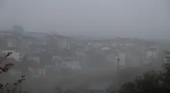 Edirne'de Sis Etkili Oldu, Görüş Mesafesi 30 Metreye Düştü
