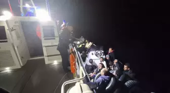 Muğla'da Düzensiz Göçmen Kurtarma Operasyonu