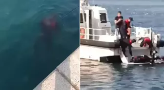 Beykoz'da dehşete düşüren olay! Balık tutanların oltasına ceset takıldı