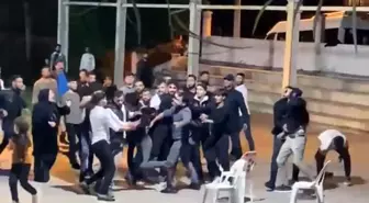 Antalya'da Düğününde Yabancı Uyruklu Gruplar Arasında Kavga