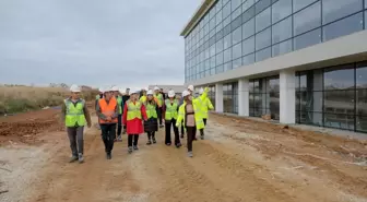 Kırklareli Üniversitesi Kütüphane ve Kongre Merkezi İnşaatında İnceleme
