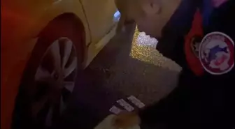 Ankara'da Kaçan Taksi Sürücüsü Uyuşturucu ile Yakalandı