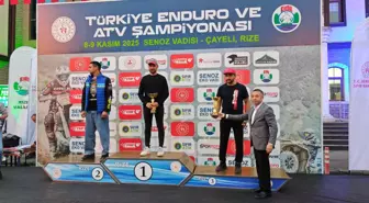 Rize'de Enduro ve ATV Şampiyonası Coşkusu