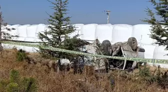 Karapınar'da Trafik Kazası: Bir Ölü, Bir Yaralı