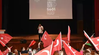 TÜGVA Artvin İl Temsilciliği Filistin'e destek konseri düzenledi