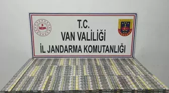 Başkale'de 1980 Paket Kaçak Sigara Ele Geçirildi