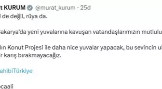 Bakan Kurum'dan sosyal konut paylaşımı