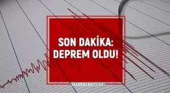 Bursa'da deprem mi oldu? SON DAKİKA! 10 Kasım Bursa'da az önce nerede deprem oldu?